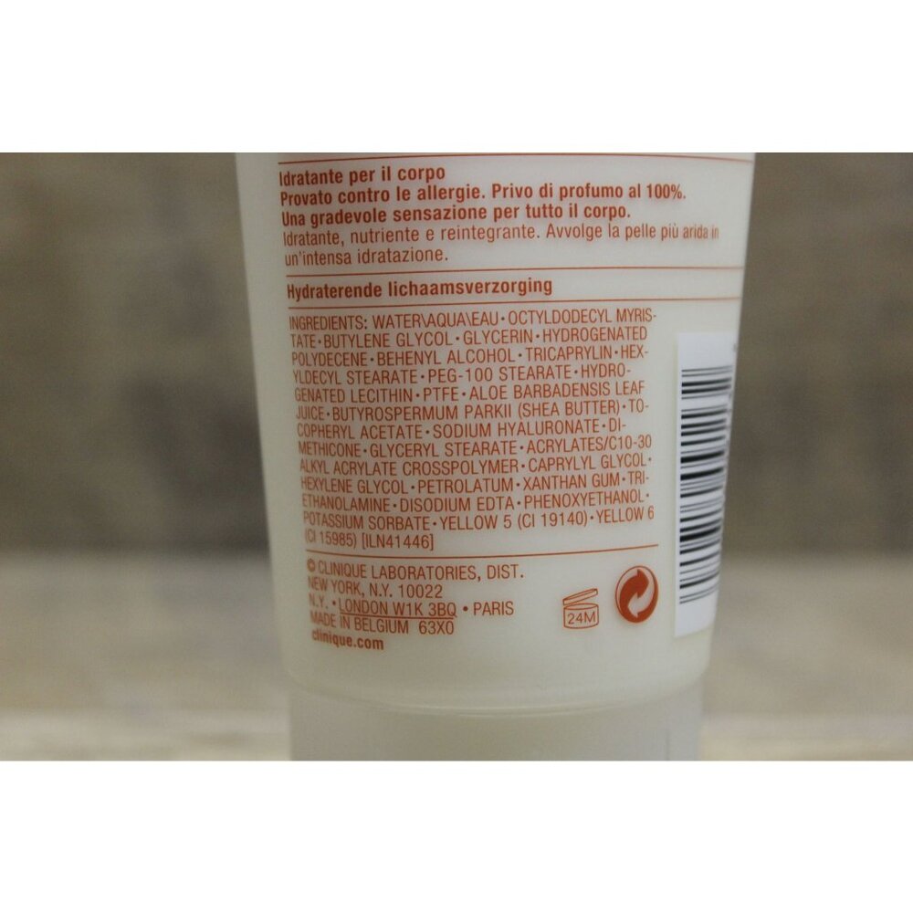 Clinique Deep Comfort butter rich fragrance free body moisture‎ cream FLAW - Picture 7 of 8
